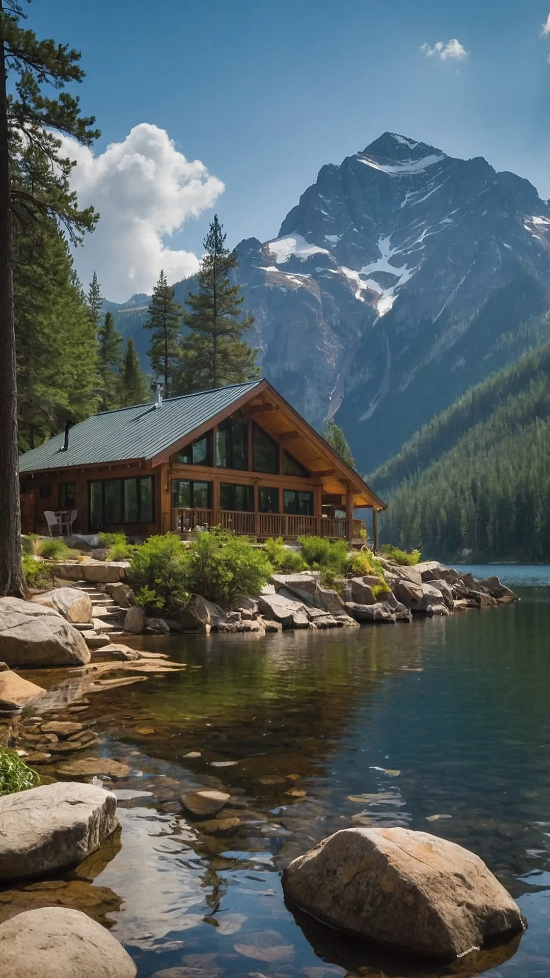 Relaxing Residences: Lake House Living