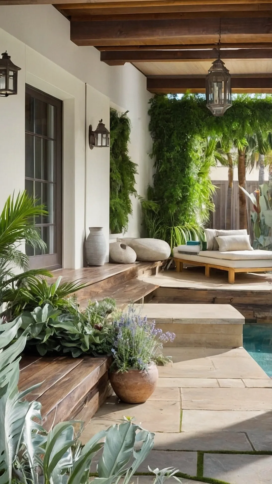 Heavenly Retreats: Backyard Paradise Scenes