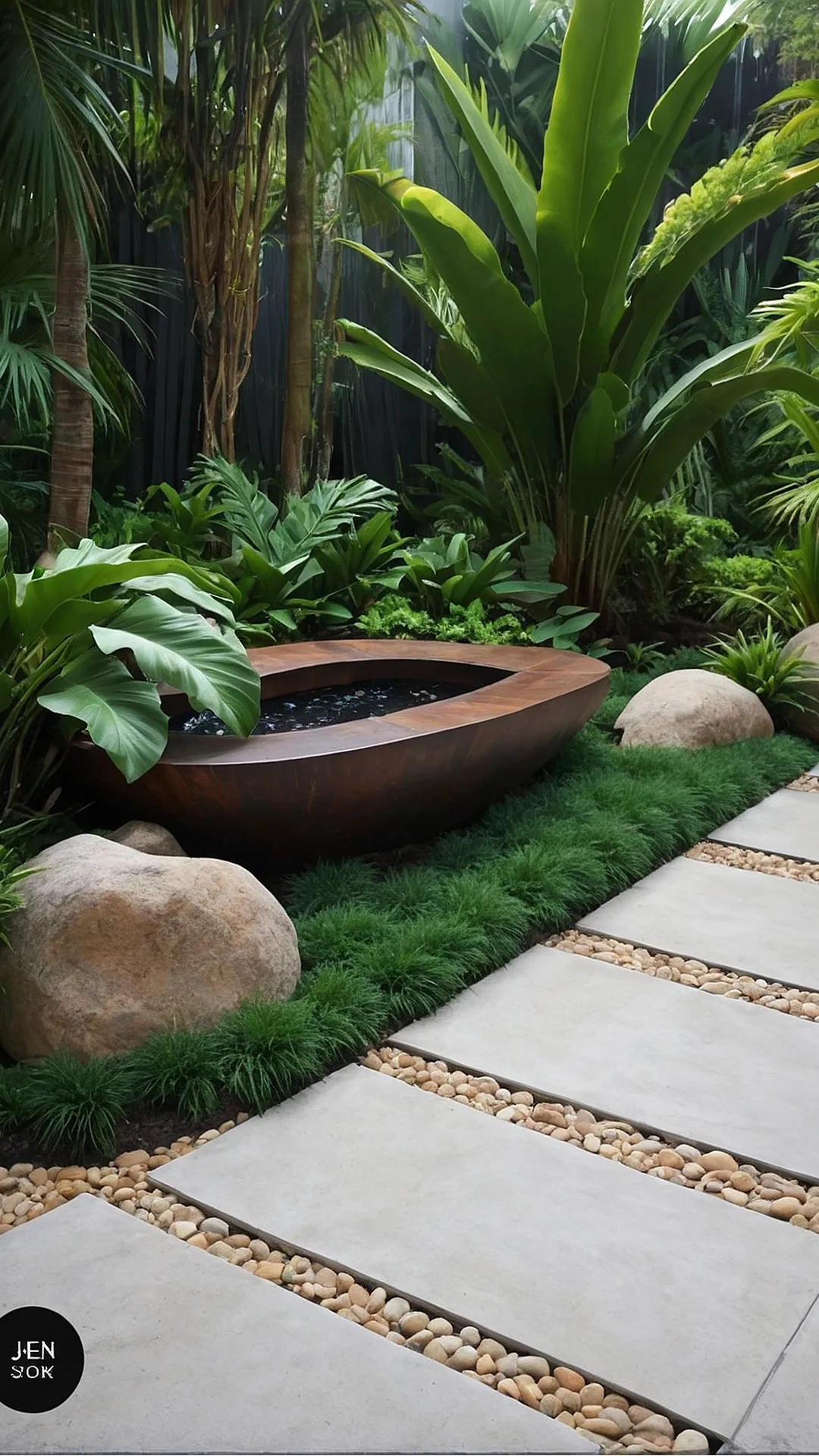 Tropical Serenity: Tranquil Garden Designs