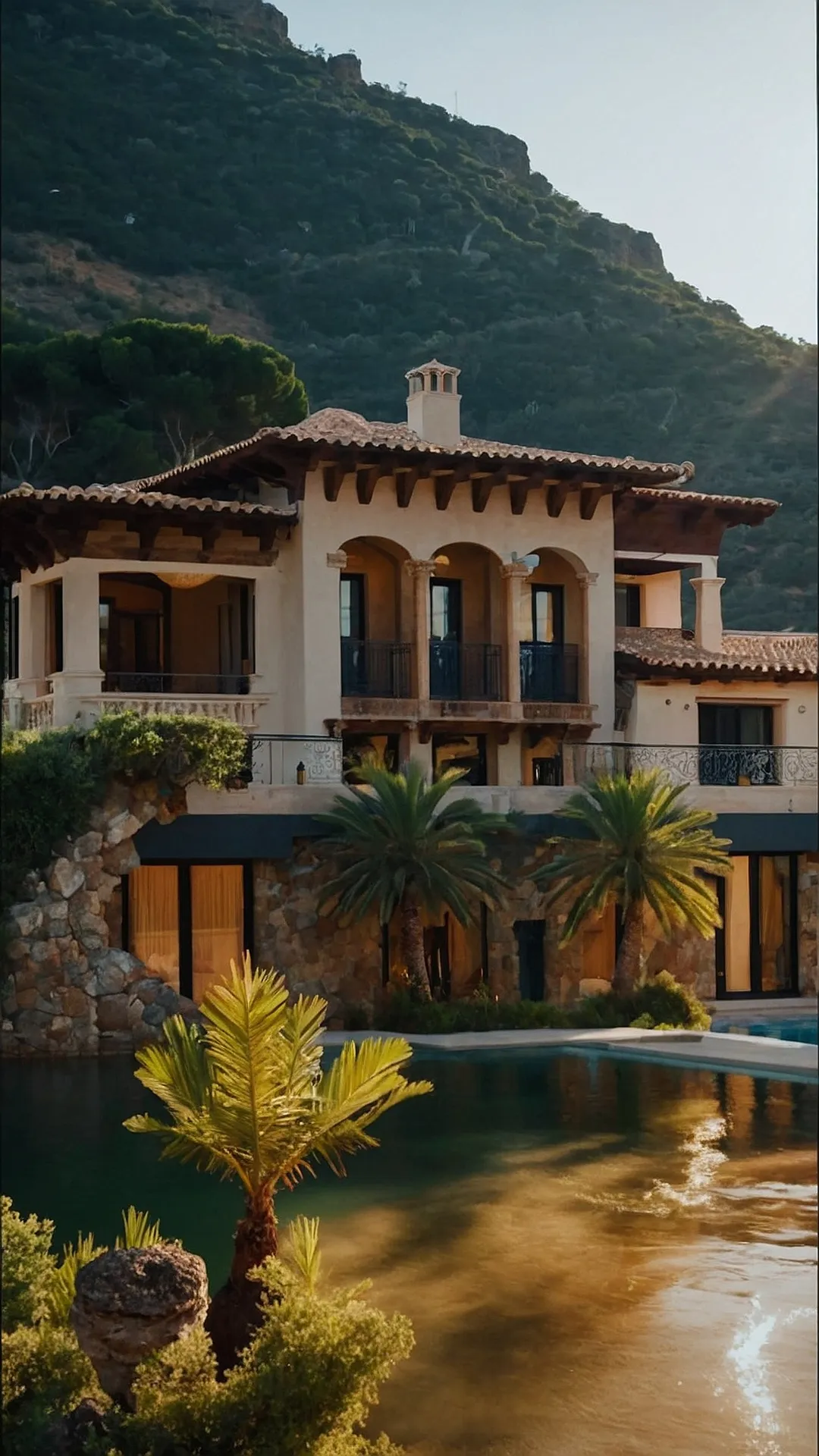 Rooftop Views from Spanish Villas