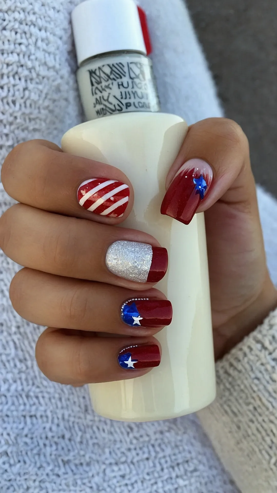 Liberty Lacquer: Patriotic 4th of July Nail Ideas