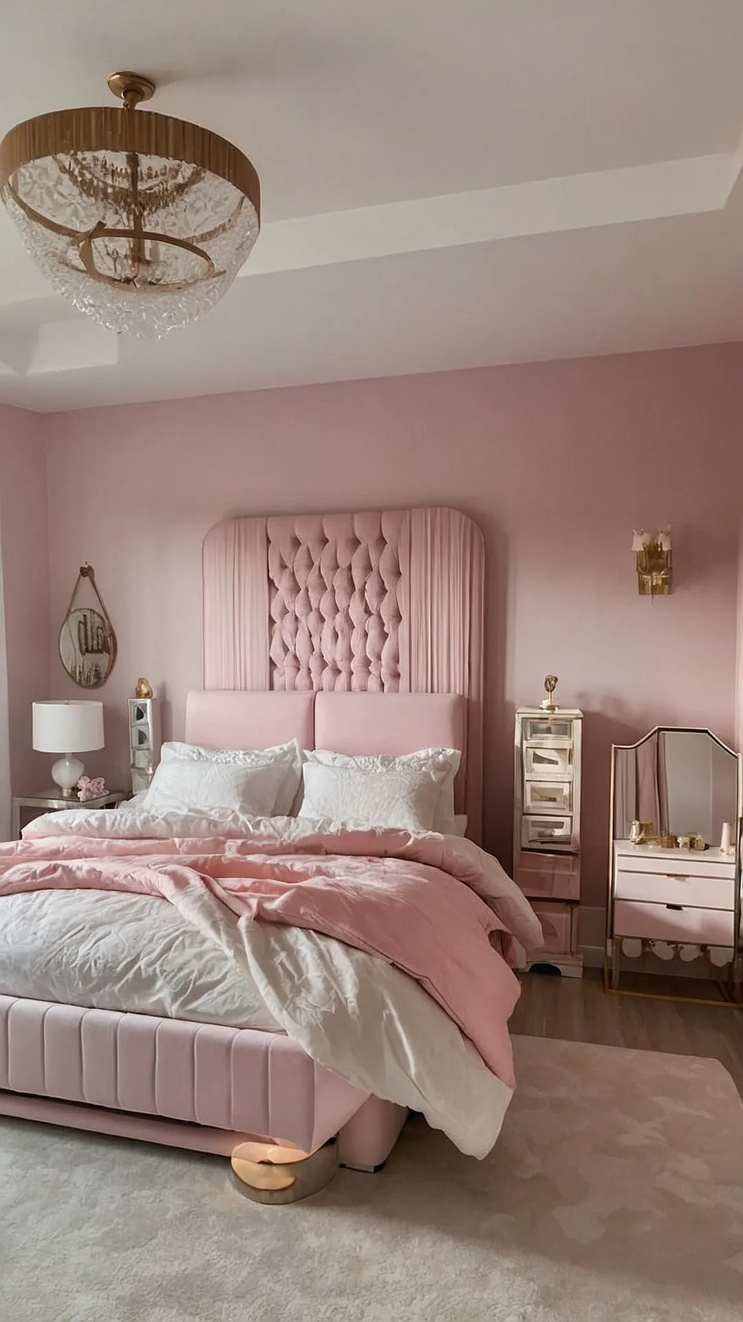 Elegant Pink Bedroom Inspirations for a Feminine Touch