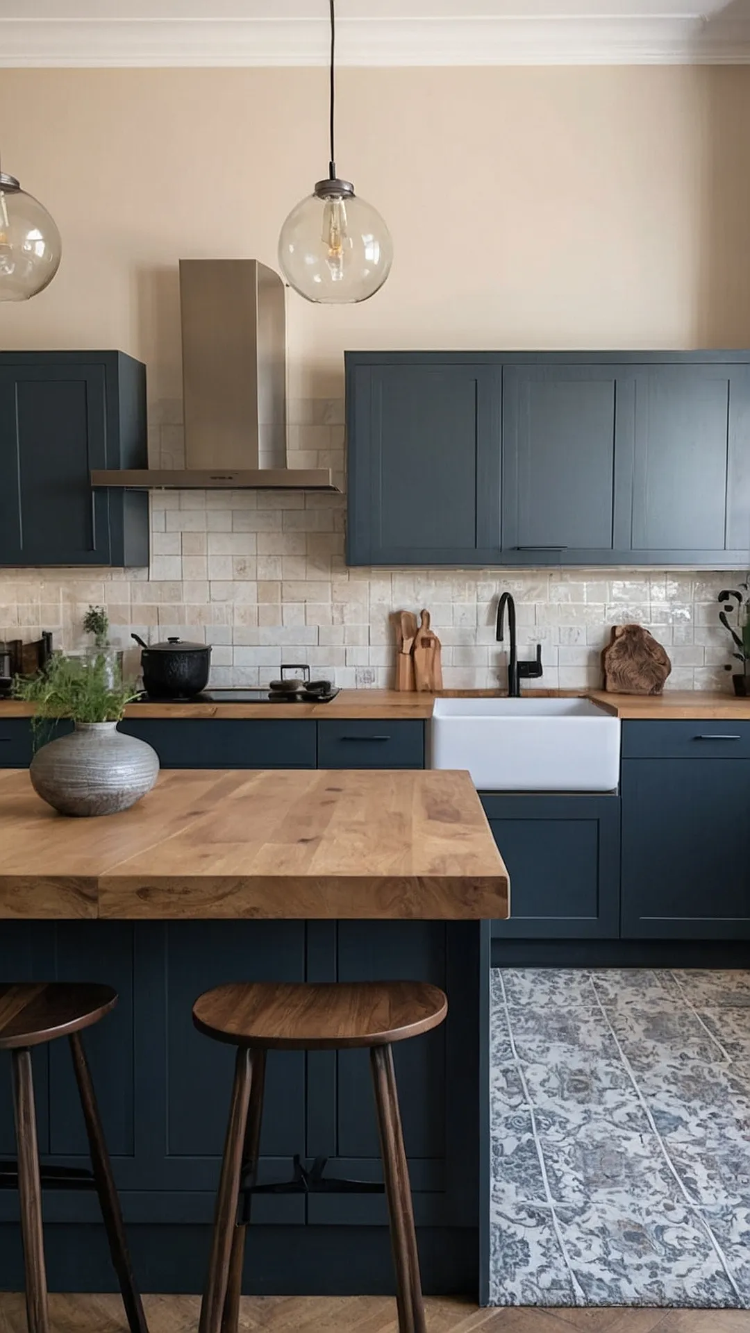 Modern Farmhouse Vibes in Small Kitchen Spaces