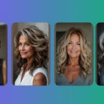 Layered Wonders: Hairstyles for Round Faces Over 50
