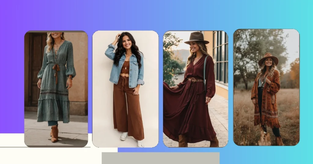 Embrace the Breeze: 15 Boho Fall Outfit Ideas for 2024