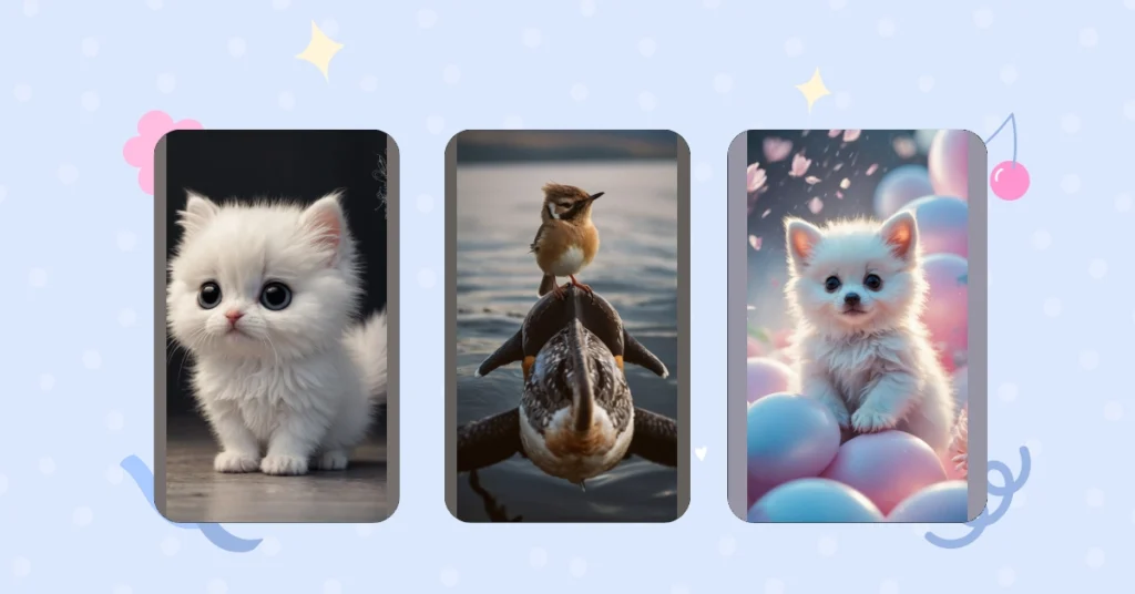 Dive into Cuteness: 15 Animal Wallpapers That Will Brighten Your Day