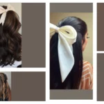 Effortlessly Stylish: 15 Cute Soft Updos for Round Faces with Bow-Tied Delights**  
**