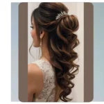 The Charm of Half Up: 10 Bridesmaid Hairstyles for Long Hair