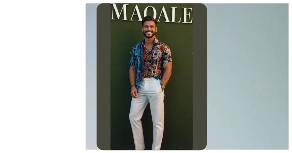 Bold Print Shirt: The Casual King of Every Wardrobe**  
**