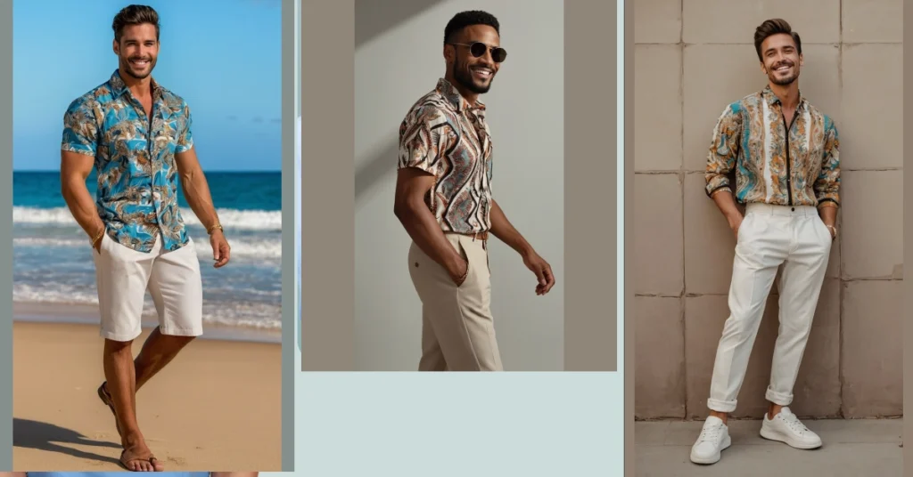 Stand Out in Style: 20 Bold Print Shirt Looks for Men**  
**