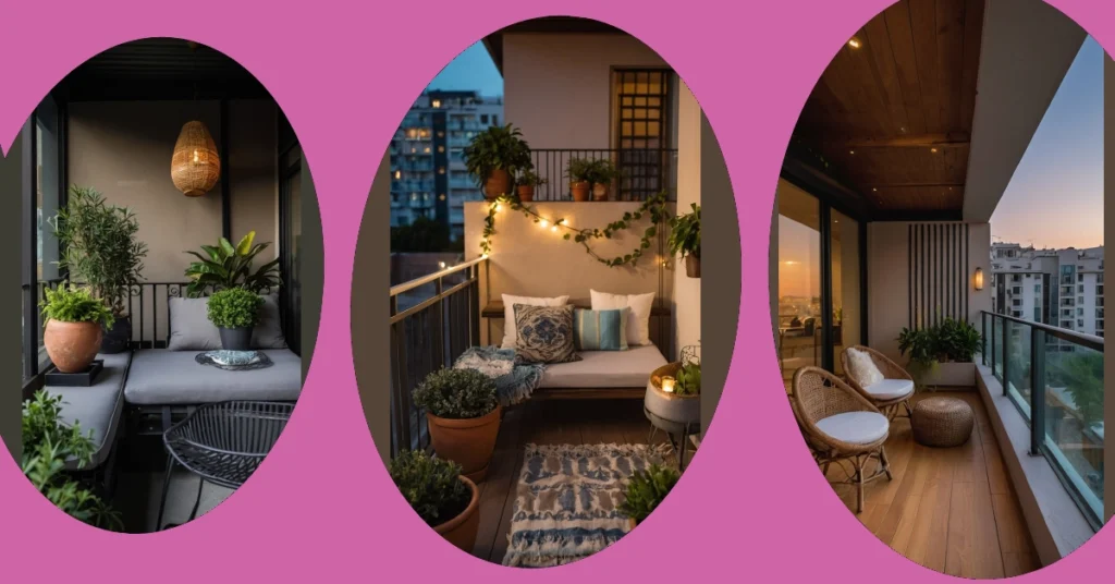 Image showcasing Transform Your Tiny Balcony: 18 Cozy Decor Ideas for Small Apartment ...