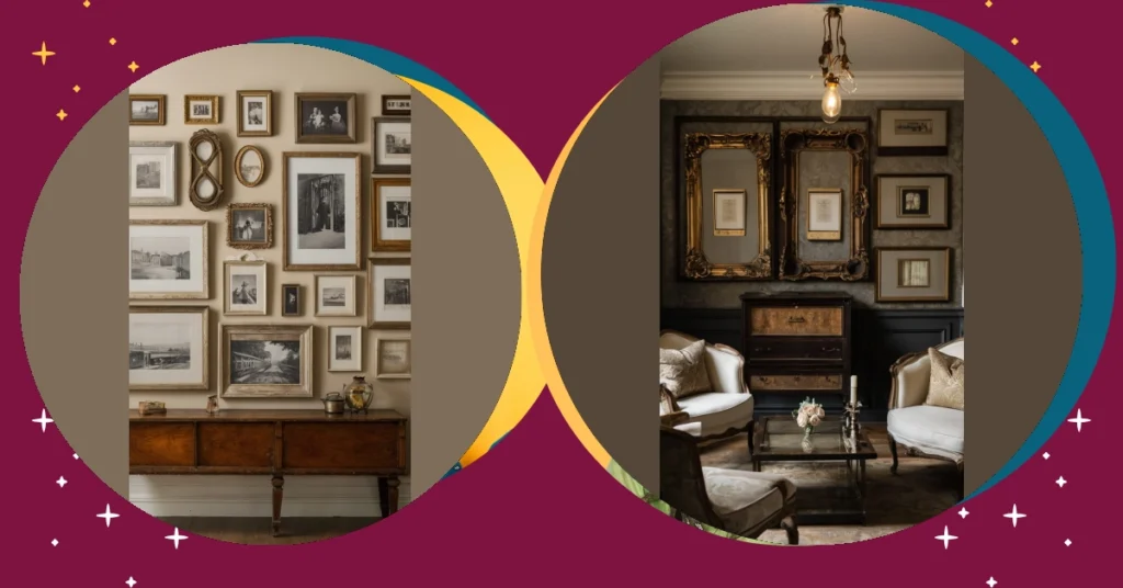 Unlocking the Charm: 15 Vintage Gallery Wall Ideas You Need to Try