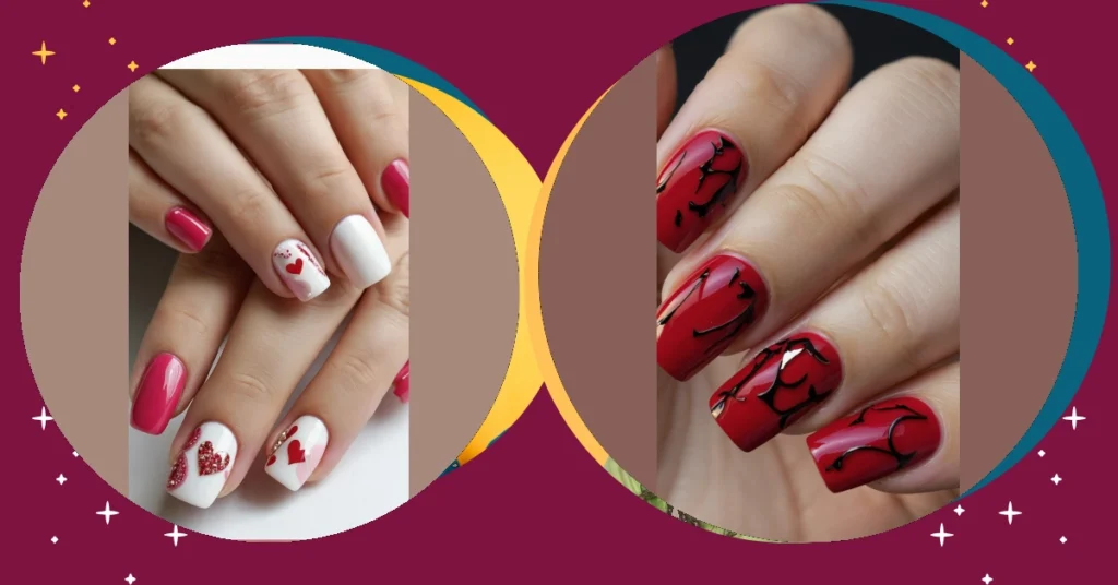 Strike a Pose: 18 Stunning Red Nail Inspirations for Valentine’s Day 2024**  
**