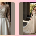 Effortlessly Chic: 15 Long Sleeve Ball Gown Ideas for Your Special Day**  
**