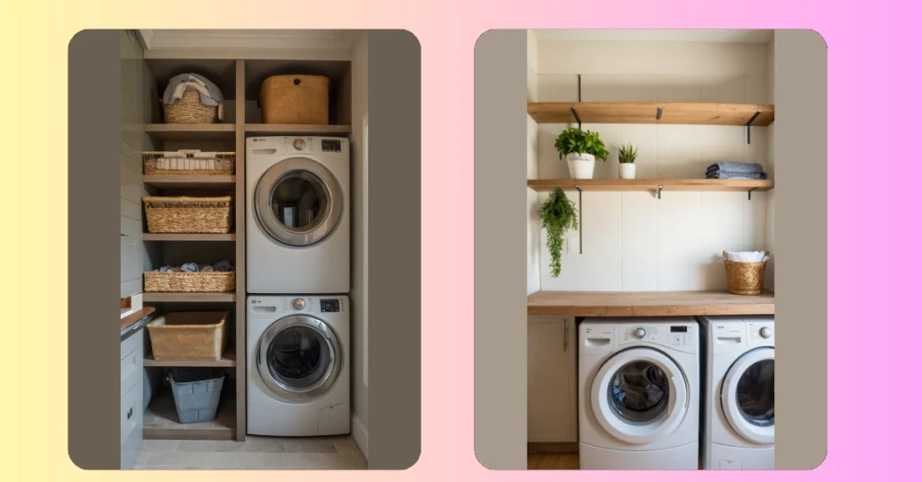 Transform Your Laundry Corner: 17 Stylish Ideas for Every Small Space