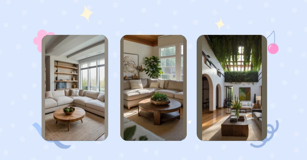 Modern Magic: 20 Organic Living Room Ideas to Warm Your Space