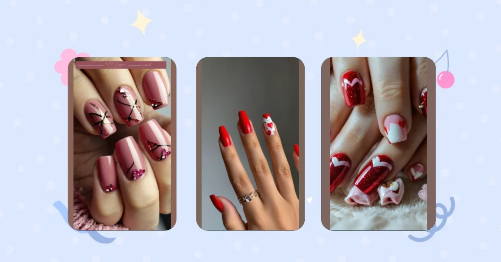 Nail It This Valentine’s: 18 Fabulous Red Nail Inspirations for 2024**  
**