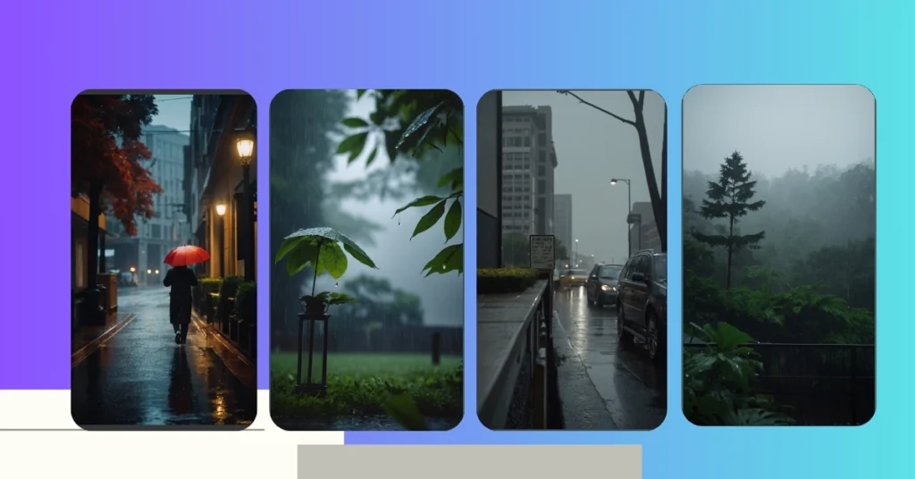 Embrace the Gloom: 15 Aesthetic Rain Day Wallpapers for Every Screen**

**