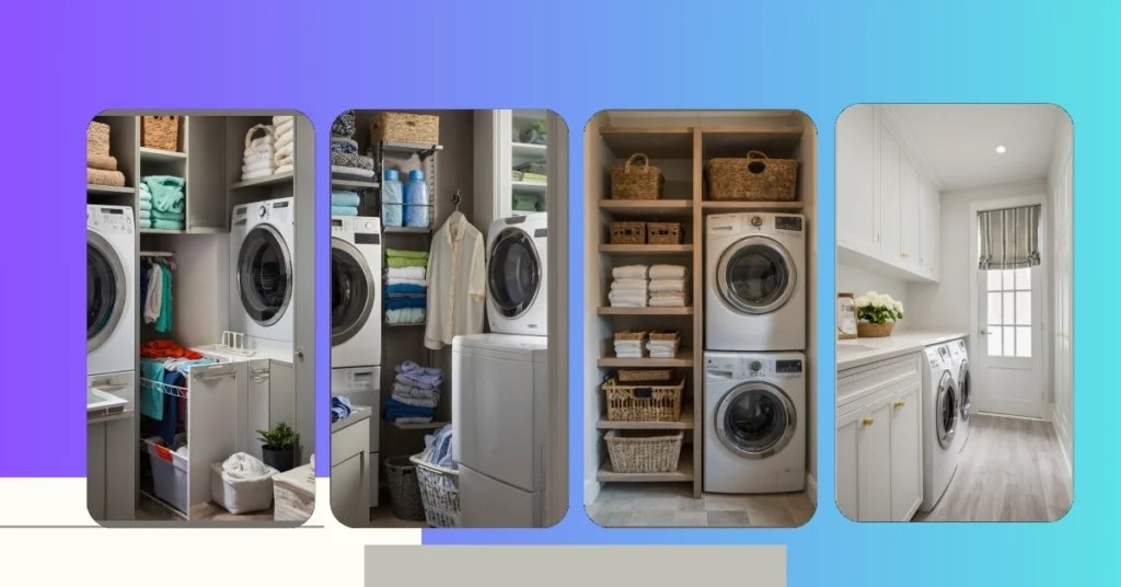 Transforming Tiny Turmoil: 17 Laundry Room Ideas for Small Spaces