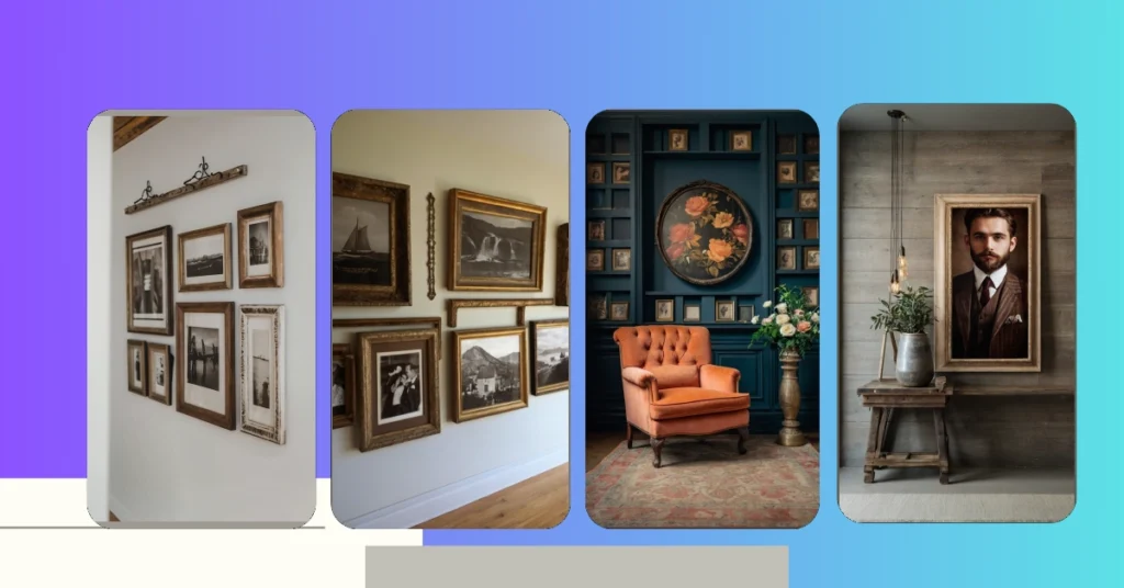 Transform Your Living Space: 15 Vintage Frame Gallery Wall Ideas**  
**