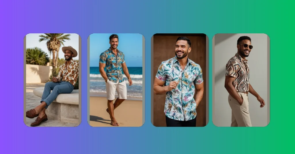 Dress to Impress: 20 Bold Printed Shirt Combinations for Men