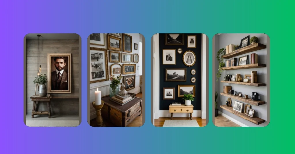 Vintage Vibes: 15 Chic Gallery Wall Ideas for Every Room**  
**