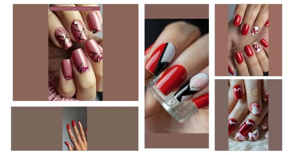 Nail it This Valentine’s Day: 18 Red Nail Ideas You’ll Love