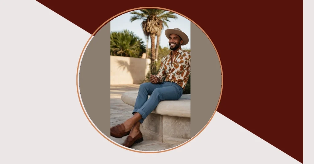 Transform Your Style Game with 20 Outfit Ideas Featuring Bold Print Shirts