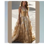 Dazzle in Gold: 22 Wedding Dress Ideas to Sparkle on Your Big Day