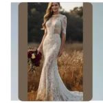 Enchanting Elegance: 20 Bohemian Wedding Dress Ideas to Inspire