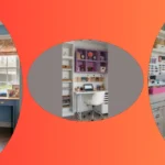 Organization Meets Creativity: 18 Amazing Craft Room Office Layouts
