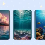 Surfing the Web: 22 Vibrant Water Wallpaper Aesthetic Ideas