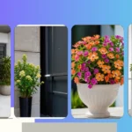 Welcome Home: 20 Faux Outdoor Plants Ideas for Your Front Door Entrance