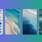 Fetching Coastal Vibes: 20 Blue Wallpaper Options for Every Nook**  
**