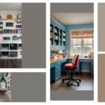 Elevate Your Space: 18 Chic Ideas for a Craft Room Office Combo