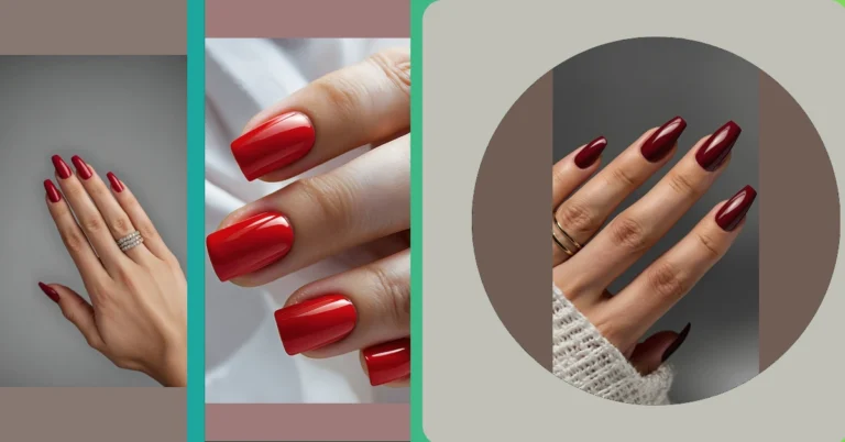 Red Hot and Ready: 23 Nail Ideas That Sparkle