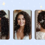 Curly Wonders: 15 Mesmerizing Wedding Hairstyles for Every Curl Type**  
**